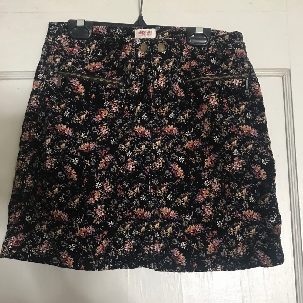 Corduroy skirt
